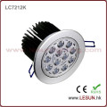 Encastré 12X1W / 12X3w LED Plafond Downlights